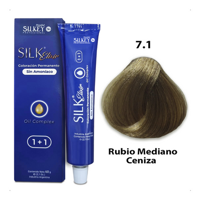 Silk Elixir Coloración Permanente sin Amoníaco Silkey (60g)