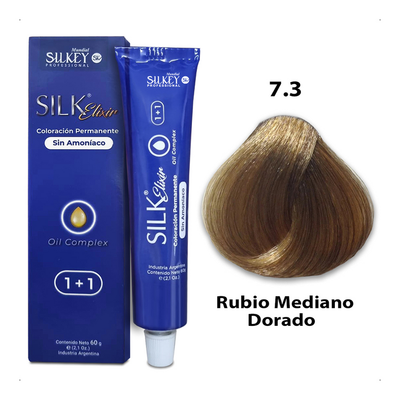 Silk Elixir Coloración Permanente sin Amoníaco Silkey (60g)