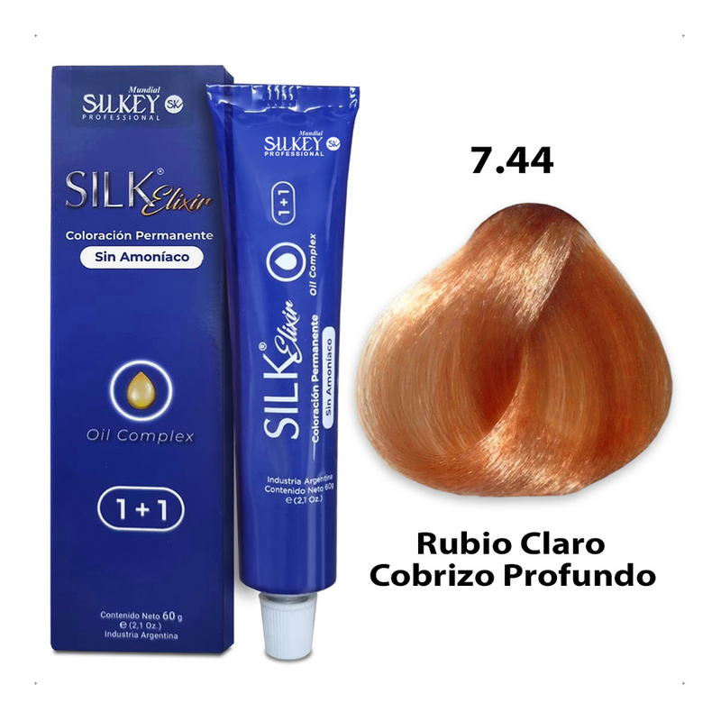 Silk Elixir Coloración Permanente sin Amoníaco Silkey (60g)