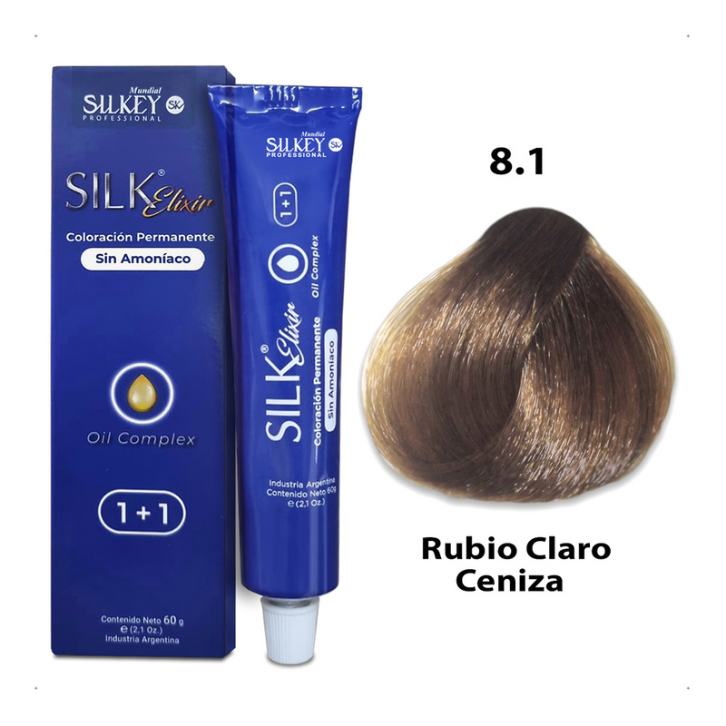 Silk Elixir Coloración Permanente sin Amoníaco Silkey (60g)