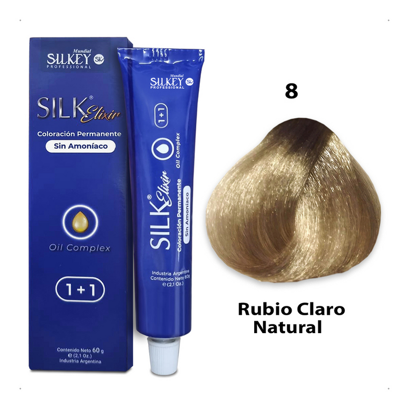 Silk Elixir Coloración Permanente sin Amoníaco Silkey (60g)
