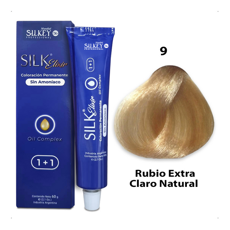 Silk Elixir Coloración Permanente sin Amoníaco Silkey (60g)