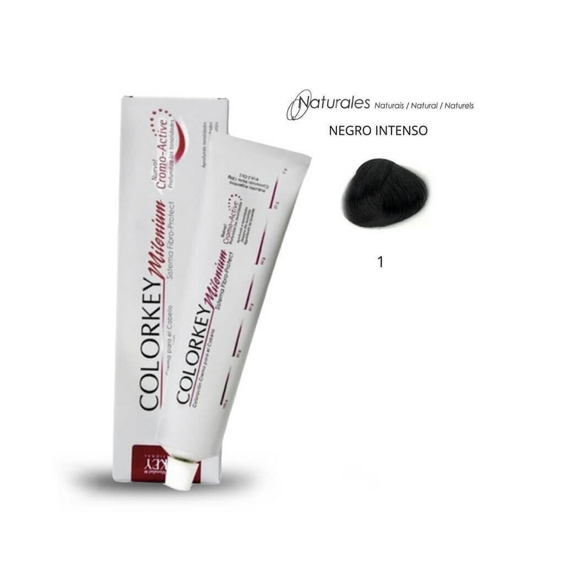 Coloracion Colorkey Milenium 1 Negro Intenso 120ml
