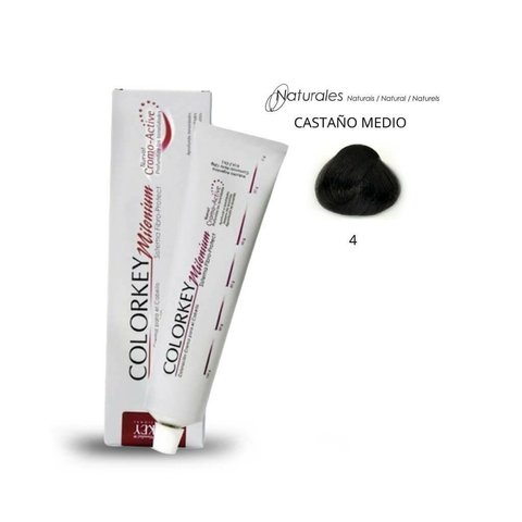 Coloracion Colorkey Milenium 4 Castaño Natural