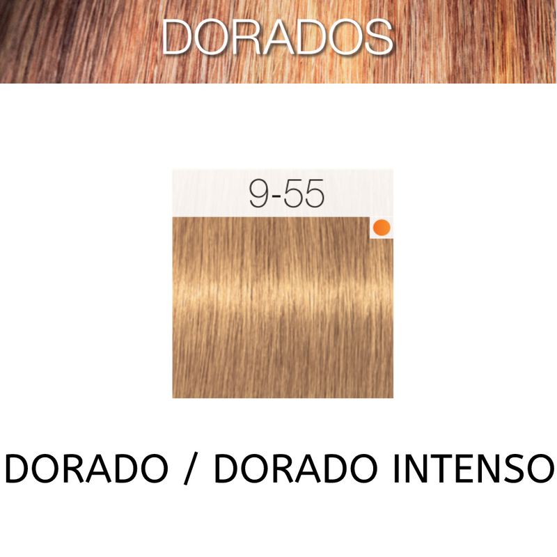 Coloracion Igora Vibrance Gel 9-55 Dorados Rubio Muy Claro Dorado Intenso 60 ml