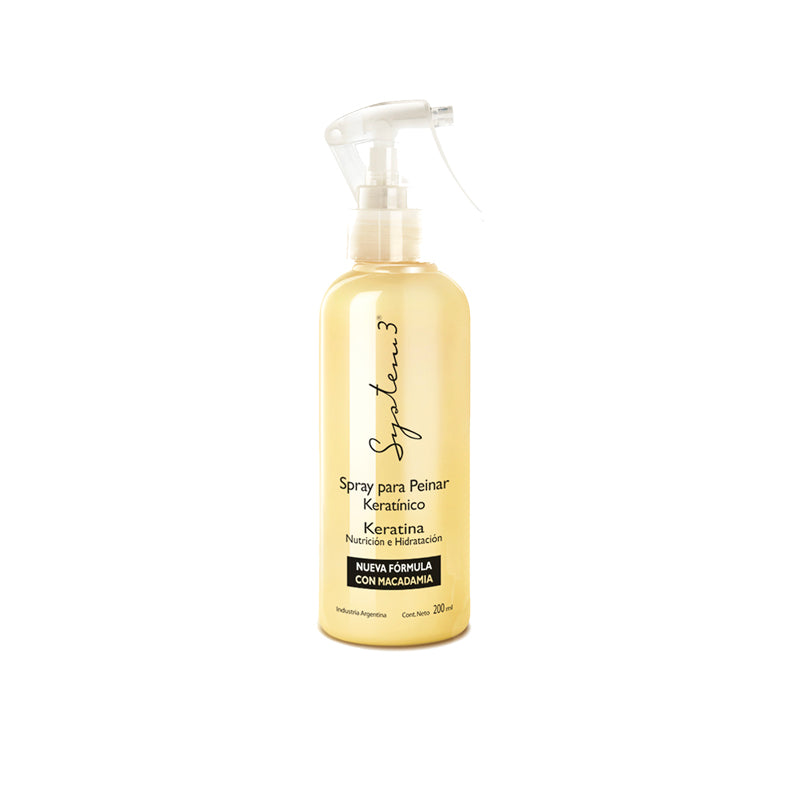 Spray Para Peinar Keratinico System3 200Ml