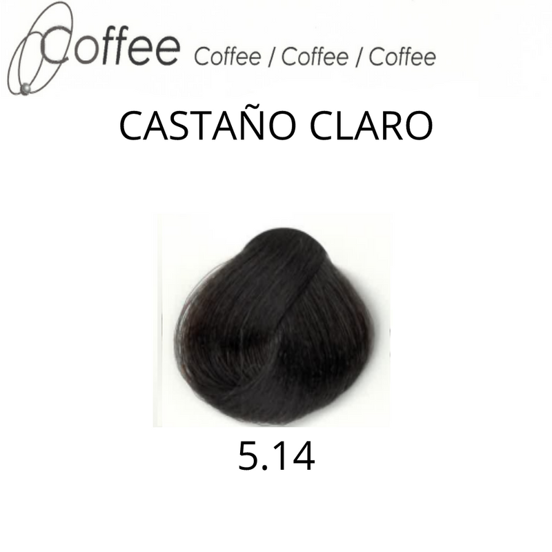 Coloracion Colorkey Milenium 5.14 Castaño Claro Coffe 120ml