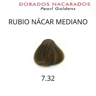 Coloración Silkey Policrom 7.32 Rubio Nacre Mediano 47gs