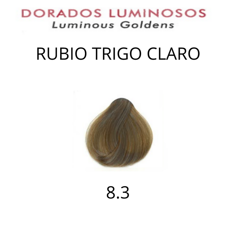 Coloración Silkey Policrom 8.3 Rubio Trigo Claro 47g