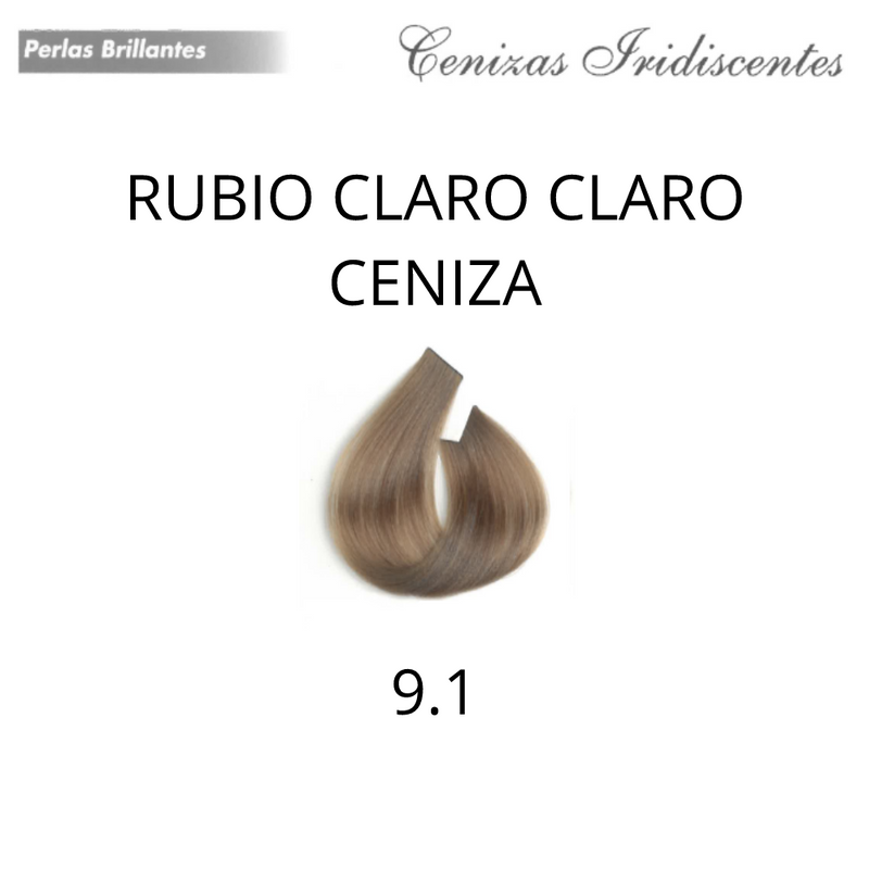 SILKEY KEY COLOR KIT CLASICA 9.1 RUBIO CLARO CLARO CENIZA