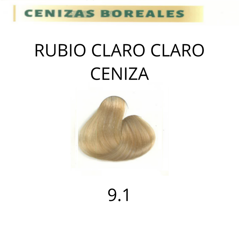 SILKEY SKAY CREAM KIT NUMERO 9.1 RUBIO CLARO CLARO CENIZA