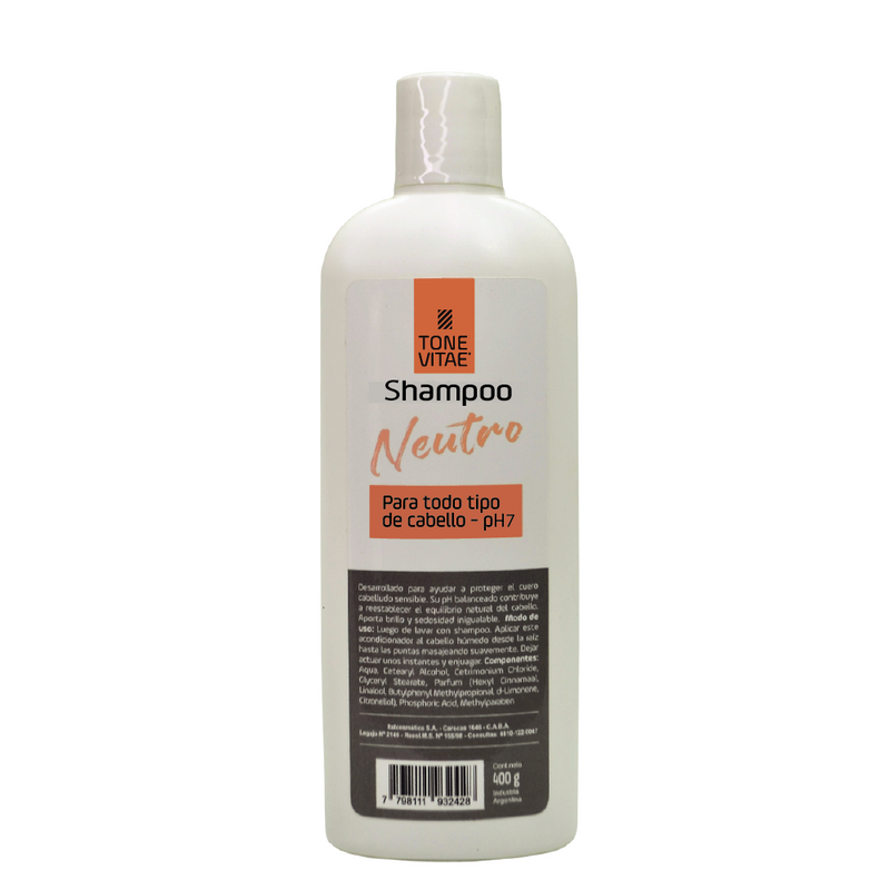 Shampoo Neutro Tone Vitae x 400 ml