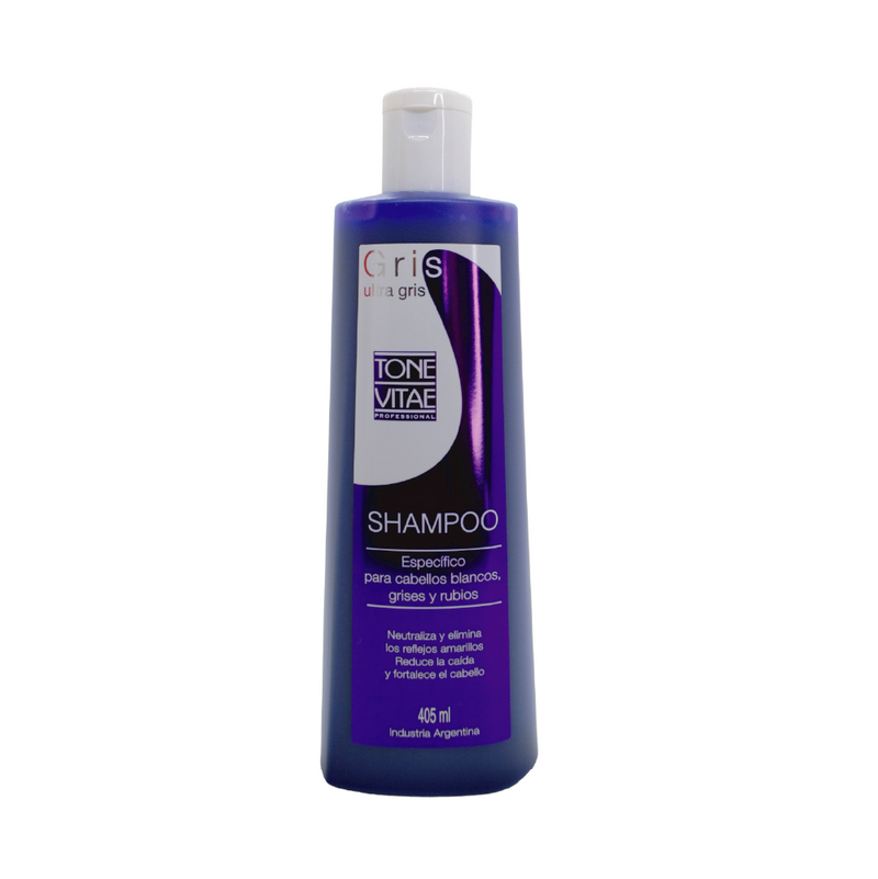 Shampoo Ultra Gris Tone Vitae x 405 ml