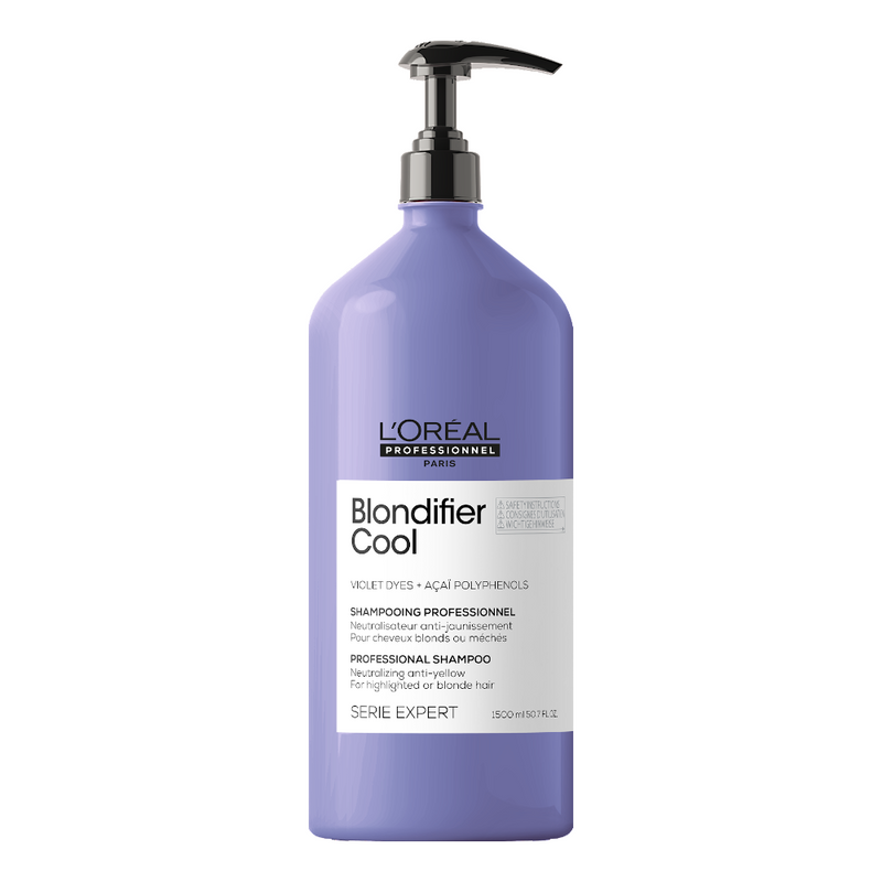 Shampoo Blondifier Cool Serie Expert x 1500 ml / No Incluye Bomba