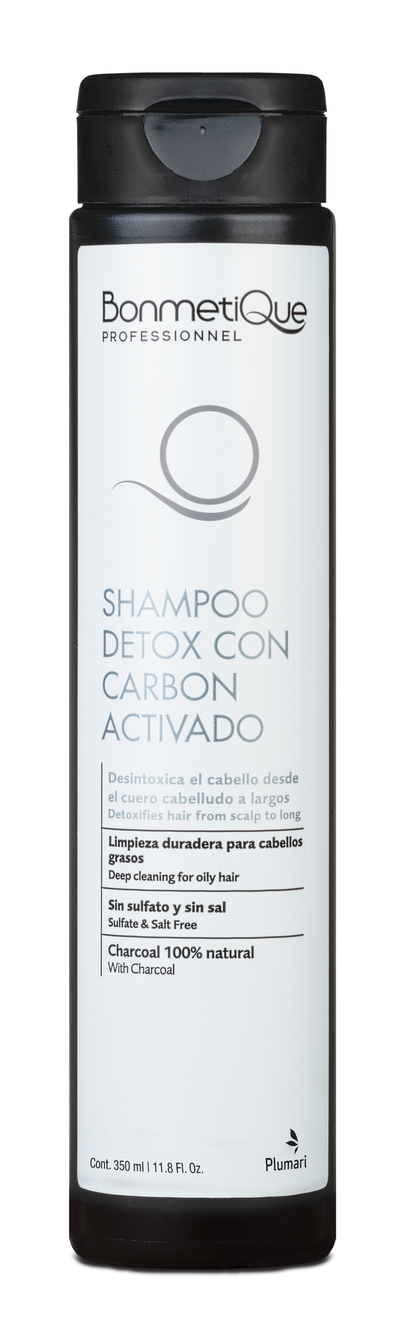 Shampoo Detox Carbon Activado Bonmetique x 300ml
