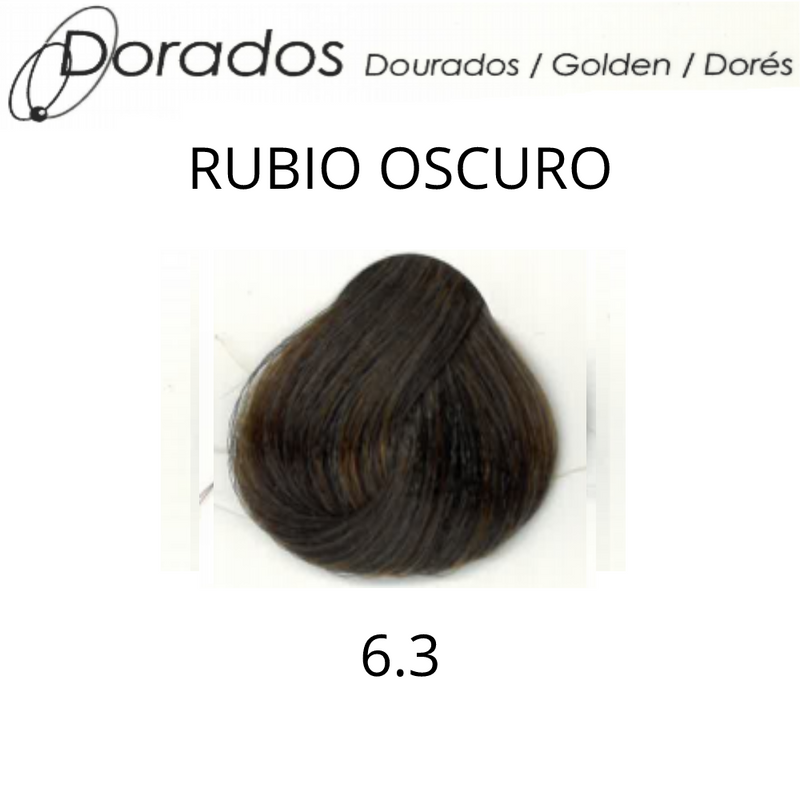 Coloracion Colorkey Milenium 6.3 Rubio Oscuro Dorado 120ml