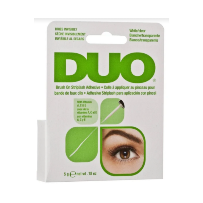 Adhesivo para Pestañas Duo Brush Clear (enteras) P17