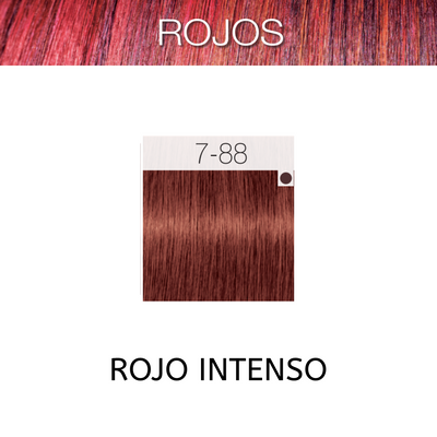 Coloracion Igora Vibrance Gel 7-88 Rojos Rubio Medio Rojo Intenso 60 ml