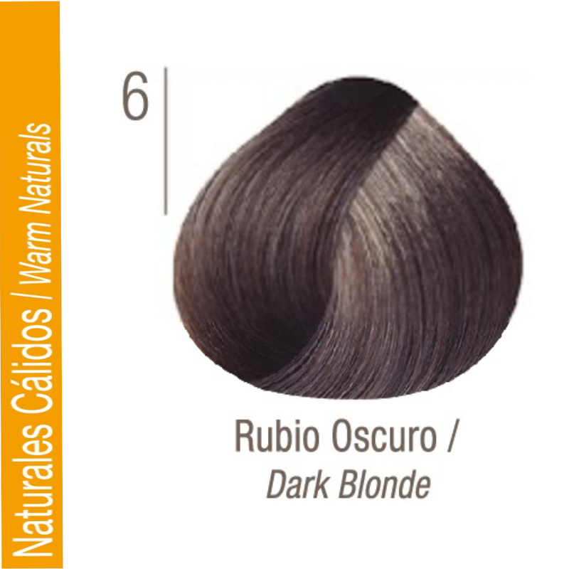 Coloracion Issue Profesional Nº 6 Naturales Cálidos Rubio Oscuro 70 gr