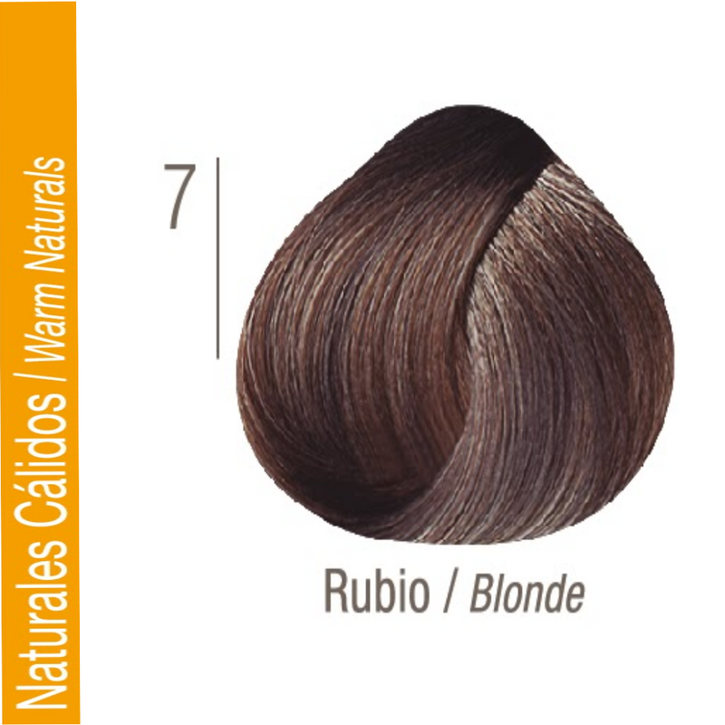 Coloracion Issue Profesional Nº 7 Naturales Cálidos Rubio 70 gr
