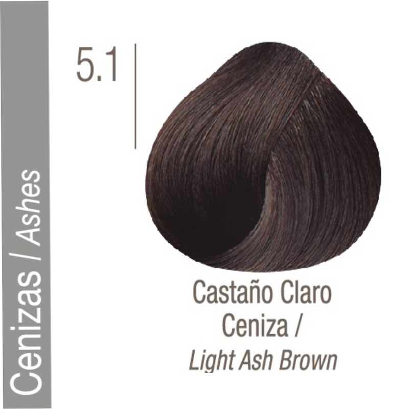 Coloracion Issue Profesional Nº 5.1 Cenizas Castaño Claro Ceniza 70 gr
