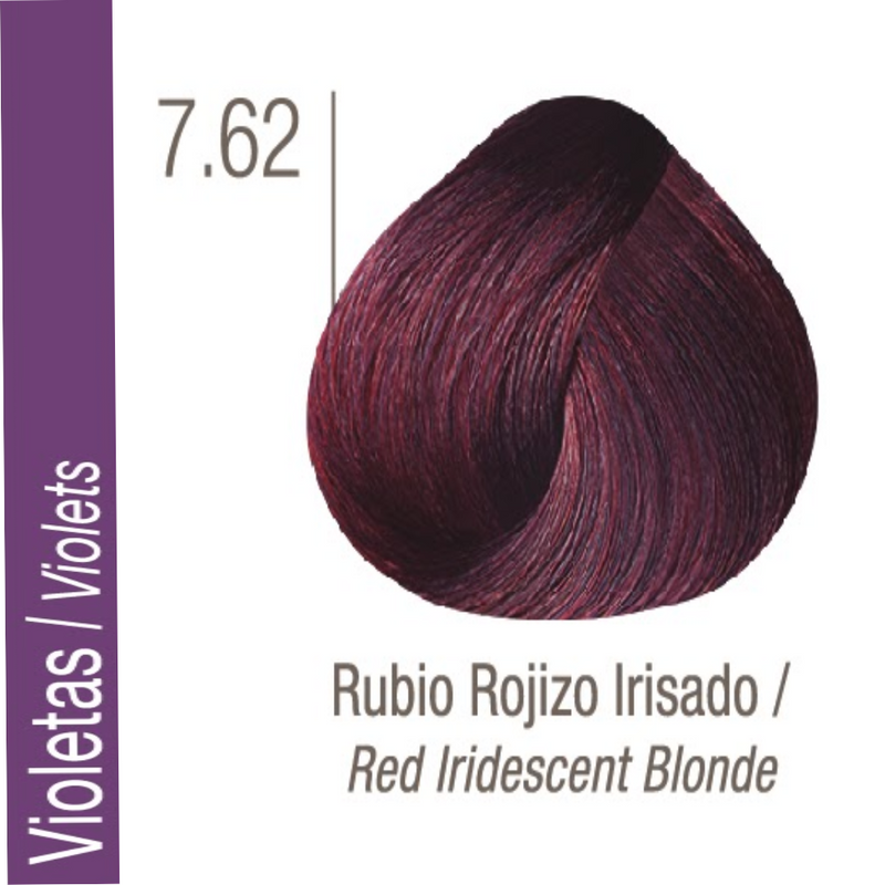 Coloracion Issue Profesional Nº 7.62 Violetas Rubio Rojizo Irisado 70 gr