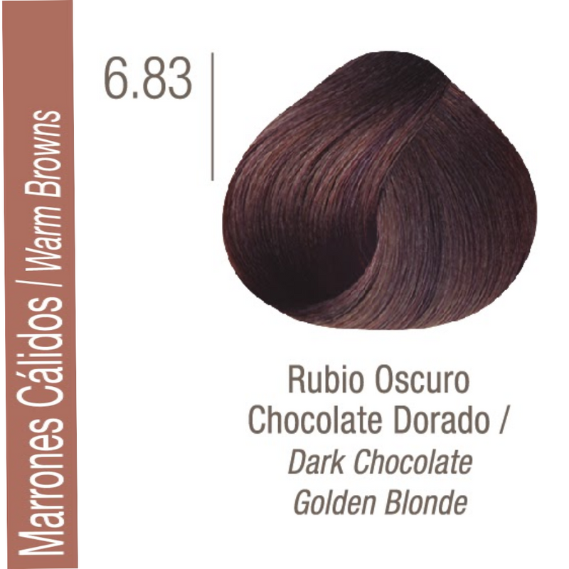 Coloracion Issue Profesional Nº 6.83 Marrones Rubio Oscuro Chocolate Dorado 70 gr
