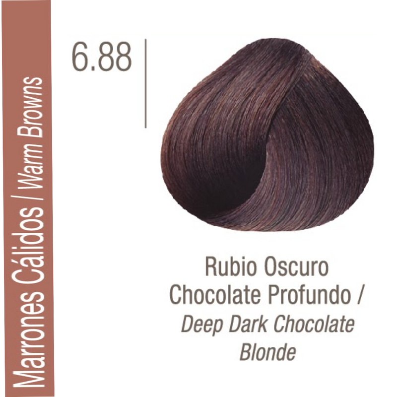 Coloracion Issue Profesional Nº 6.88 Marrones Rubio Oscuro Chocolate Profundo 70 gr