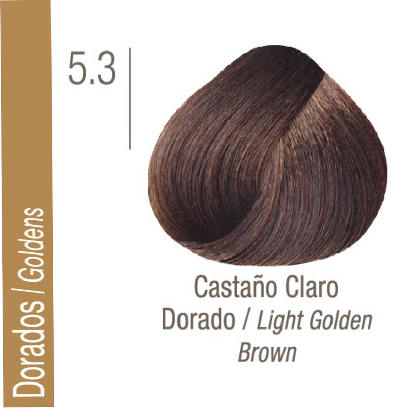 Coloracion Issue Sachet  N°5.3 Castaño Claro Dorado 47 gr