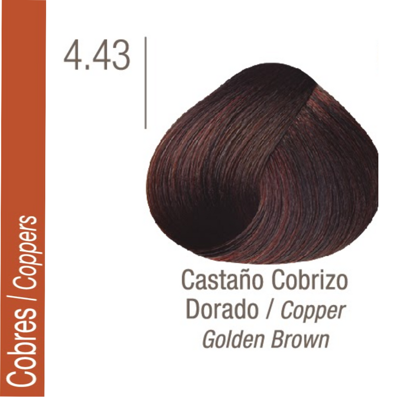 Coloracion Issue Profesional Nº 4.43 Dorados Castaño Cobrizo Dorado 70 gr