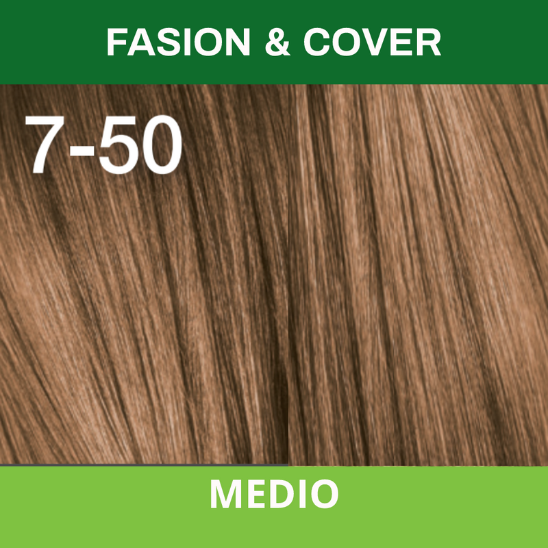 Coloracion Essensity 7-50 Rubio Medio Fashion & Cover 60 ml