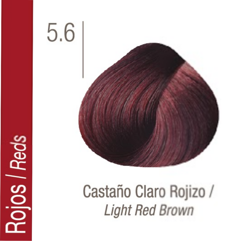 Coloracion Issue Profesional Nº 5.6 Rojos Castaño Claro Rojizo 70 gr