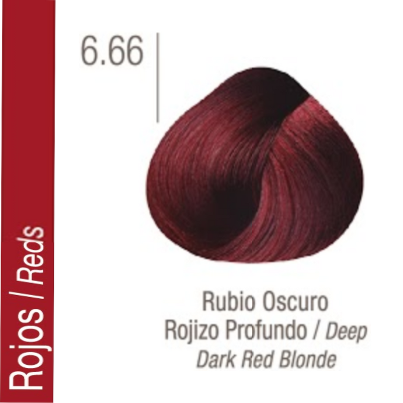 Coloracion Issue Profesional Nº 6.66 Rojos Rubio Oscuro Rojizo Profundo 70 gr