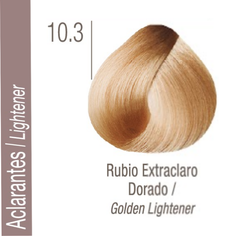 Coloracion Issue Profesional Nº 10.3 Aclarantes Rubio Extra Claro Dorado 70 gr