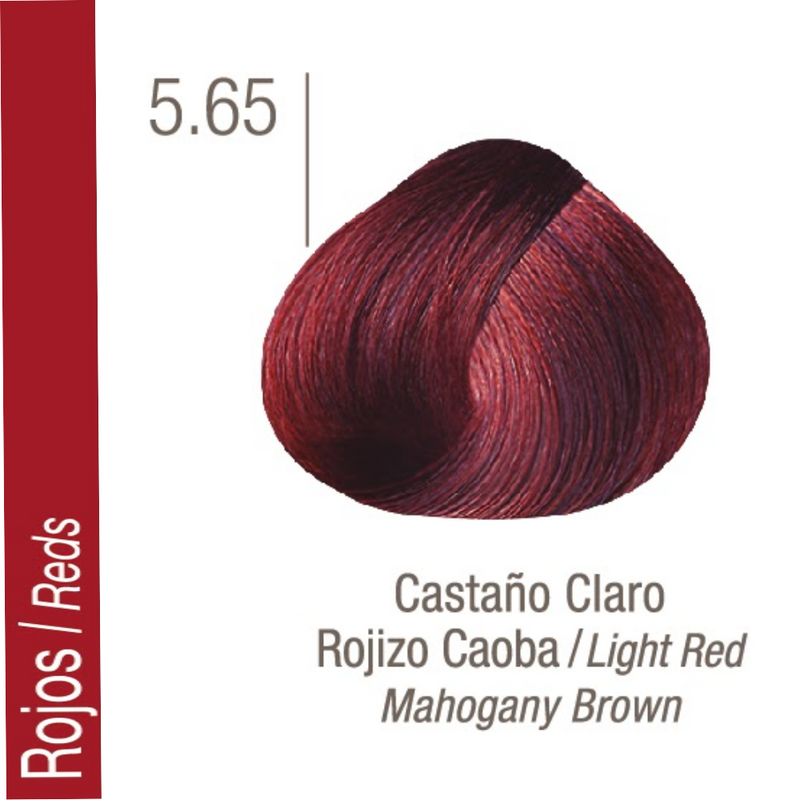 Coloracion Issue Profesional Nº 5.65 Castaño Claro Rojizo Caoba 70 gr
