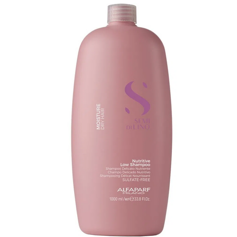 Shampoo Moisture Low Nutritivo Semi Di Lino Alfaparf  x 1L