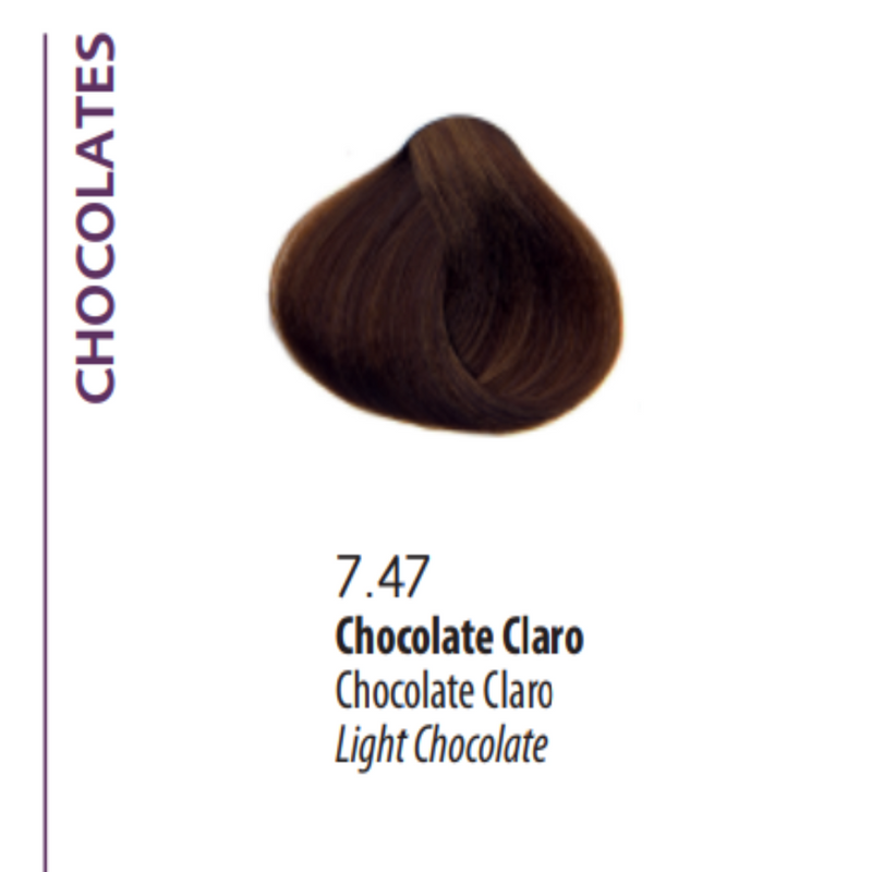 Coloracion Jalea Bonmetique 7.47 Chocolate Claro x 50 ml